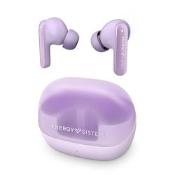 Energy Sistem Serenity ANC - Auricolari True Wireless (plastica riciclata, autonomia fino a 25 ore e resistenza ai liquidi IPX4) Lavanda