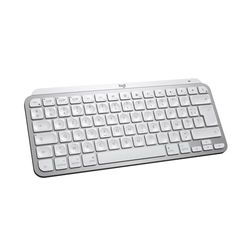 Logitech MX Keys Mini for Mac – Clavier sans fil minimaliste compact, Bluetooth, touches rétroéclairées, USB-C, saisie tactile, compatible avec MacBook Pro, Macbook Air, iMac, iPad, AZERTY