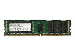 V7 V71700016GBR V7 16GB DDR4 PC4-17000 - 2133Mhz SERVER REG Server Module de mémoire - V71700016GBR