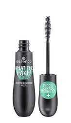 essence Ess. What The Fake! Máscara Volumen Y Longitud 01, Negro, 6 Unità