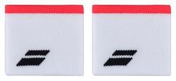 Babolat Uniseks polsband voor volwassenen, badstof met logo, eenheidsmaat, kleur wit/grijs, snelle zweetopname, breedte 7,5 cm, zwarte polsband voor gymnastiek, tennis, badminton en padel