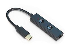 Creative Sound Blaster Play!4 Adaptateur Audio Haute Résolution, DAC USB-C Carte Son Externe Compatible avec Windows, Mac, PC, PS4, Casques, Écouteurs