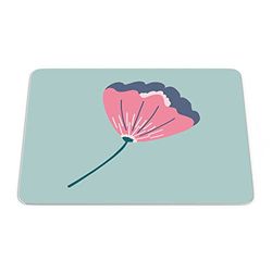 Bonamaison, Rectangle Pop Art Digital Printed Mouse Pad, Non-Slip Base, for Office and Home, Size: 22 x 18 cm
