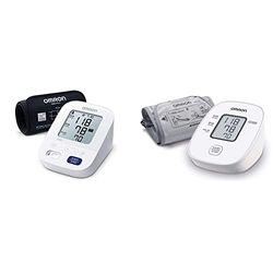 OMRON X3 Comfort Misuratore di Pressione Arteriosa da Braccio digitale - Apparecchio per Misurare la Pressione & X2 Basic Misuratore di Pressione Arteriosa da Braccio Digitale