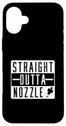 Straight Outta Nozzle Funny 3D Printing Nozzle Design Case for iPhone 16 Plus