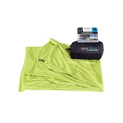 COCOON – Coolmax resefilt | kompakt filt för camping och vandring | Passar i ryggsäck | fäste till bagage | nödvändigt resor | snabbtorkande (vanlig 178 cm x 140 cm – träd groda grön)