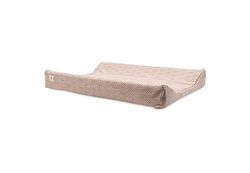 Jollein 022-503-67065 - Funda para cambiador, tejido de grano, color rosa (50 x 70 cm)