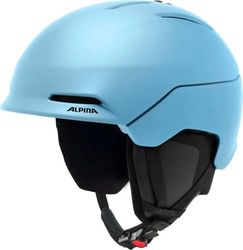 Alpina Unisex – Volwassenen NAX skihelm, smoke-blue mat, 51-55