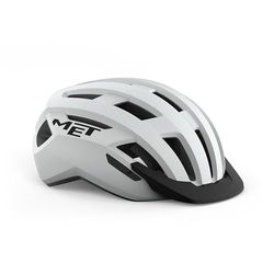 MET Helm All S(52-56), volwassenen, unisex, wit (road wit)