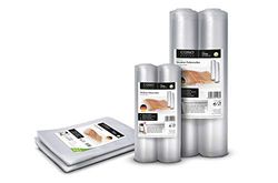 CASO Gourmet Structural Film Set, for All Beam Vacuum Sealer & Film Welding Devices, BPA-Free, Strong & Tear-Resistant, 105µm, Sturdy Weld, Suitable for Sous Vide, Made in Germany