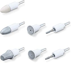 Beurer Set Accessori Di Ricambio Compatibile Con Il Set Per Manicure E Pedicure Beurer Mp 44 Il Kit Contiene 7 Accessori In Zaffiro E Feltro Per La Cura Professionale Di Mani E Piedi