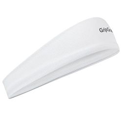 GripGrab Fita de cabelo desporto Lightweight fita suor cabeça diadema desportiva ciclismo corrida branca preta unissexo