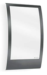 Steinel Luce per esterni L 22 Finiture in Acciaio Inossidabile, Max. 60 W, Applique per Esterni, Presa E27, Applique Moderne, Antracite