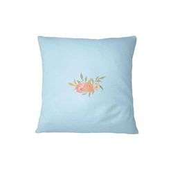 Bona Basics, Funda de cojín Decorativa, Funda de cojín Decorativa, decoración del hogar, para sofá, cafetería, Tamaño: 45X45 cm, Color: Azul Claro