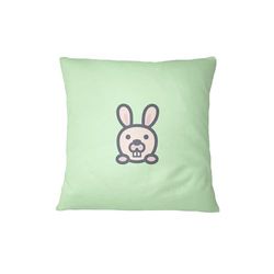 Bona Basics, Funda de cojín Decorativa, decoración del hogar, para sofá, cafetería, Tamaño: 60x60 cm, Color: Verde Claro