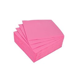 Homéa, Set med 40 vitamin cocktail servetter 2 lager 25 x 25 cm rosa