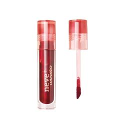 Neve Cosmetics odcień ust Ruby Juice, lekki jak odporny na wodę jak atrament | "Tomato"