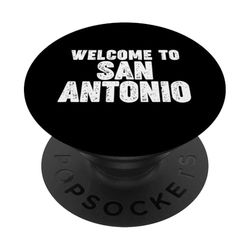Welcome to San Antonio PopSockets PopGrip Adhesivo