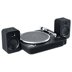 House of Marley Giradischi Bluetooth Stir It Up Wireless - Bambù Sostenibile, Registrazione da USB a PC/Mac + Speaker da Scaffale Bluetooth Get Together Duo Wireless e Sostenibili