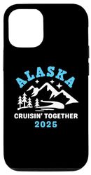 Carcasa para iPhone 12/12 Pro Crucero por Alaska 2025 Familia Amigos Vacaciones Viajes Coincidencia