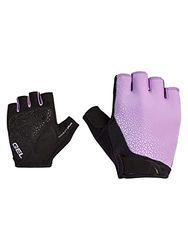 Ziener CADJA - Guanti da ciclismo da donna, traspiranti, ammortizzanti, viola dolce, 7