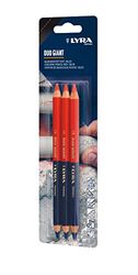 Lyra L2938002-10-1 Blister Duo Giant rood/blauw 3 stuks 10 stuks markers, kleur