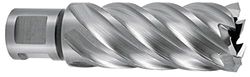 RUKO 108513E - Broca hueca HSSE-Co 5 con vástago Weldon (3/4"), rectificada CBN, profundidad de corte 55 mm (13,0 x 19,0 mm)
