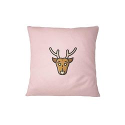 Bona Basics, Funda de cojín Decorativa, decoración del hogar, para sofá, cafetería, Tamaño: 60x60 cm, Color: Rosa Claro