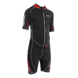 SEAC Trendy Kid, Combinaison Courte Une pièce en néoprène de 2,5 mm avec Fermeture éclair Frontale, pour la plongée en apnée, Le Surf et Les Sports Nautiques dans Les eaux tempérées
