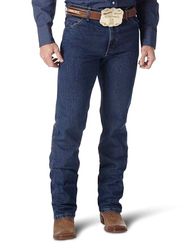 Wrangler Heren Premium Performance Advanced Comfort Cowboy Cut Reg Jean, Middensteen, 36W x 34L