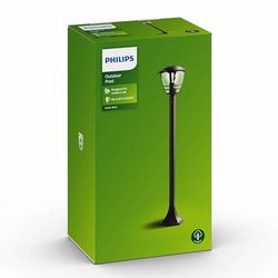 Philips myGarden Creek - Lanterna, iluminação exterior, 1 lâmpada de 60 W, cor preta