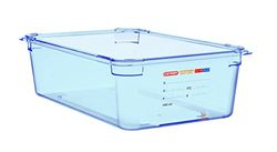 Araven ABS (BPA Free) Blue Container - GN 1/1 150mm