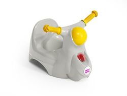 OKBABY Scooter - Pot Enfant avec Siège Ergonomique, en Forme de Moto - Gris