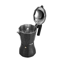 Fagor Tiramisú Cafetera Italiana Aluminio, Express, 6 Tazas Café, Apta para Cocinas, Vitrocerámica, Gas, Eléctrica, Junta de Silicona Gran Durabilidad
