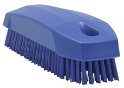 Vikan - Higiene - Cepillo para uñas - Fibras duras - 130 mm - Morado