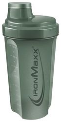 IronMaxx Shaker à protéines - Mineral Green 700 ml | Shaker à protéines avec bouchon vissé, passoire, échelle | anti-fuite, sans BPA, lavable
