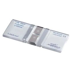 Cellules de numération Marienfeld® CE Fuchs-Rosenthal sans pinces, lignes lumineuses