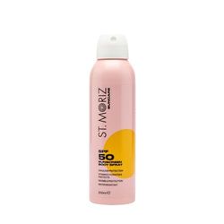 St Moriz Suncare SPF 50 Sunscreen Body Spray | Hydrating UVA & UVB SPF 50 Invisible Protection Sun Spray Mist for Body with Vitamin E | Water Resistant | Dermatologically Tested | Vegan | 200ml