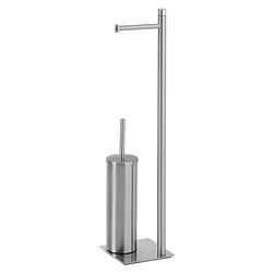 Gedy Trilly Columna Portarrollos y escobillero Cepillado