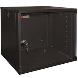 Armoire murale 9U, 540 x 450 x 445 mm, idéale pour le stockage d'équipements électroniques et l'organisation de petits espaces.