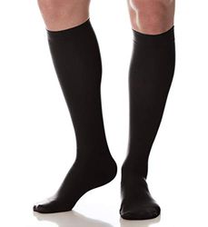SCUDOTEX Bas Unisexe Grand Voyage Compression Décroissante Légère 14-17 Hg mm Couleur Noir Taille 6