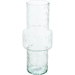 Alexandra House Living Transparent Glass Vase 14 x 33 cm
