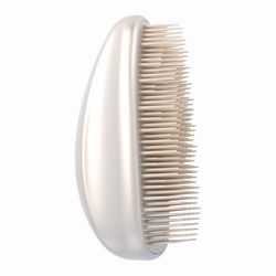 PARSA Beauty Professional Démêlant Miracle Sans Manche (Champagne) - Brosse Démêlante pour Tous Les Cheveux - Brosse à Cheveux Sans Tirage - Brosse à Cheveux Antistatique avec 4 Niveaux de Poils