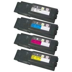 ENCRE BREIZ PACK 4 toners Compatibles pour Xerox workcentre 6515 Phaser 6510 REMPLACE 106R03480,106R03477,106R03478,16R03479
