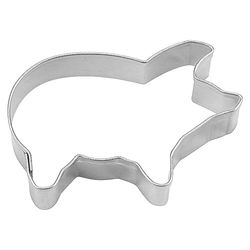 Staedter Emporte-pièce en Forme de Fer Blanc Pig, Argent, Fer-Blanc, Silver, 4 cm