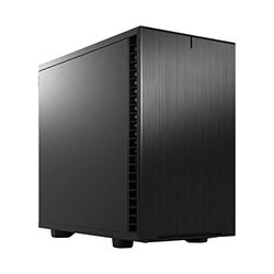 Fractal Design Define 7 Nano Black Brushed Aluminum/Steel Mini ITX Silent Solid Nano Tower Computer Case