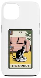 Carro Tarot Card Cat Robot Aspirador Gato Carcasa para iPhone 13