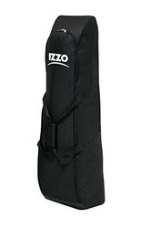 Izzo Unisex vuxen vadderat reseskydd – svart, en storlek