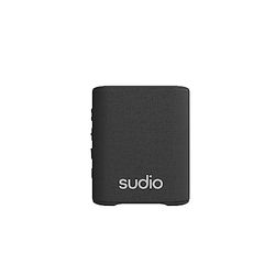 sudio S2 Zwart, Bluetooth-luidspreker met luid geluid en diepe bassen, lange speeltijd, IPx5 waterdicht, Bluetooth 5.3 TWS Pairing, draagbare draadloze compacte luidspreker voor thuis, buiten