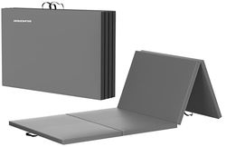 BalanceFrom GoGym Gymnastiekmat, opvouwbaar, multifunctioneel, 1,2 x 2,5 x 5,1 cm, extra dik, hoge dichtheid, scheurvast